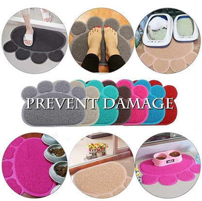 pvc pet mat non-slip pet placemat