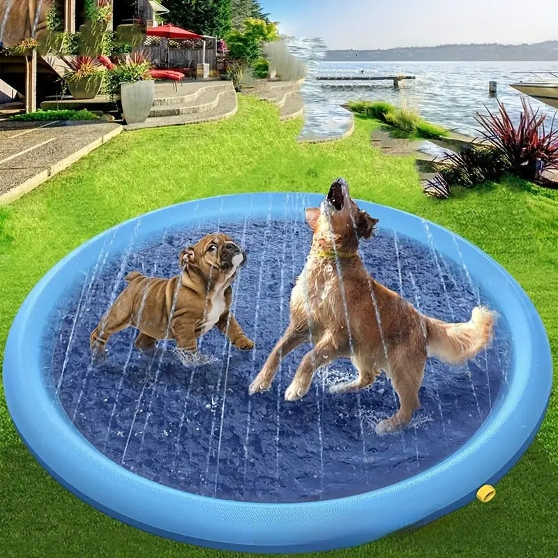 PVC Pet Water Spray Play Mat
