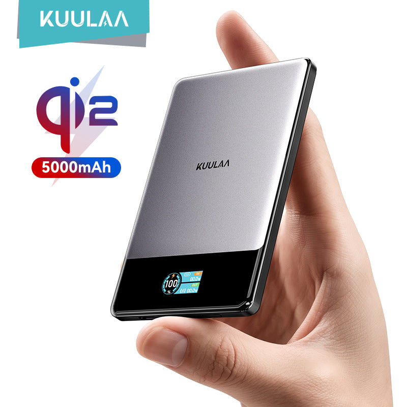 Qi2 Magnetic Wireless Power Bank 15W Fast Charging
