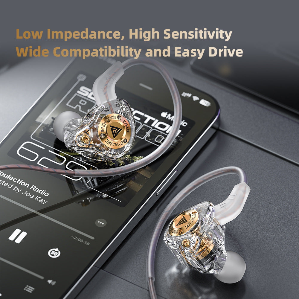 QKZ ENZO Wired In-Ear Headphones with Microphone