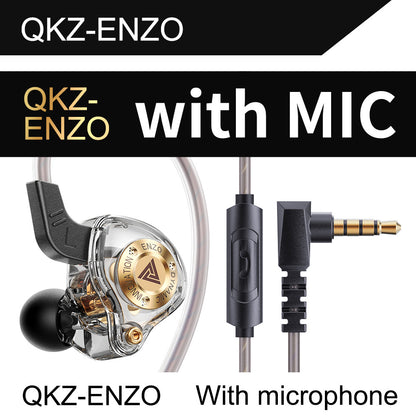 QKZ ENZO Wired In-Ear Headphones with Microphone