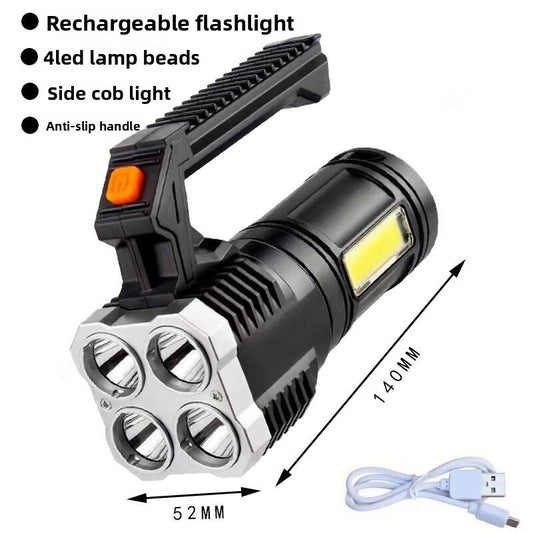 Quad-core flashlight bright