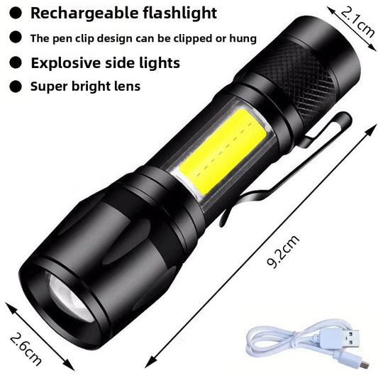 Quad-core flashlight bright