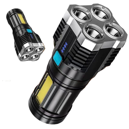 Quad-core flashlight bright