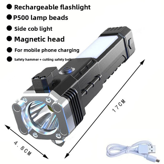 Quad-core flashlight bright