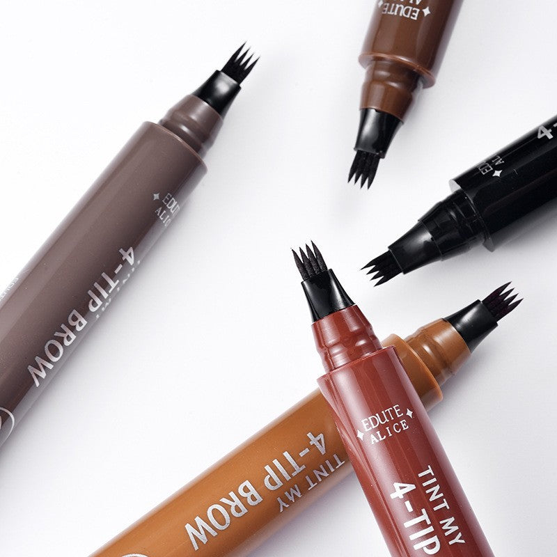 Quad-Pronged Eyebrow Pencil
