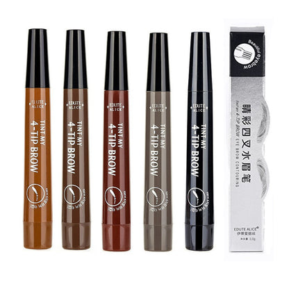 Quad-Pronged Eyebrow Pencil