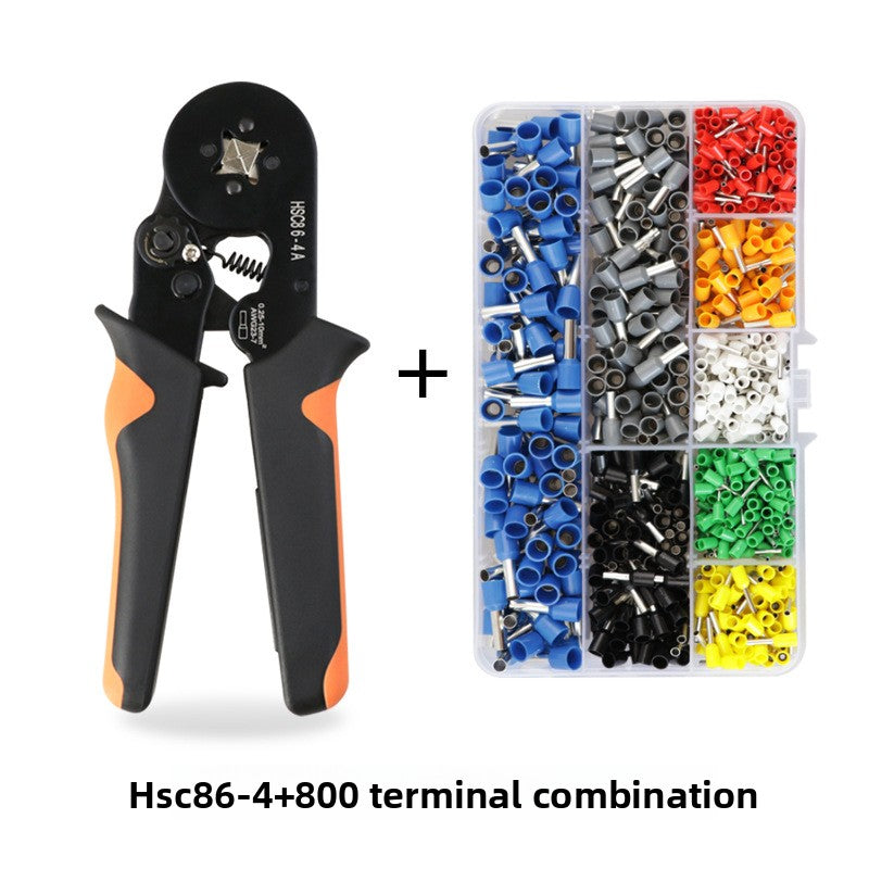 Quadrangular Tube Terminal Crimping Pliers