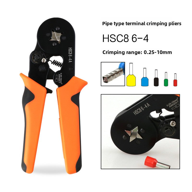 Quadrangular Tube Terminal Crimping Pliers