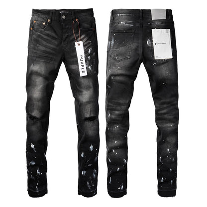 Quality PU Denim Pants