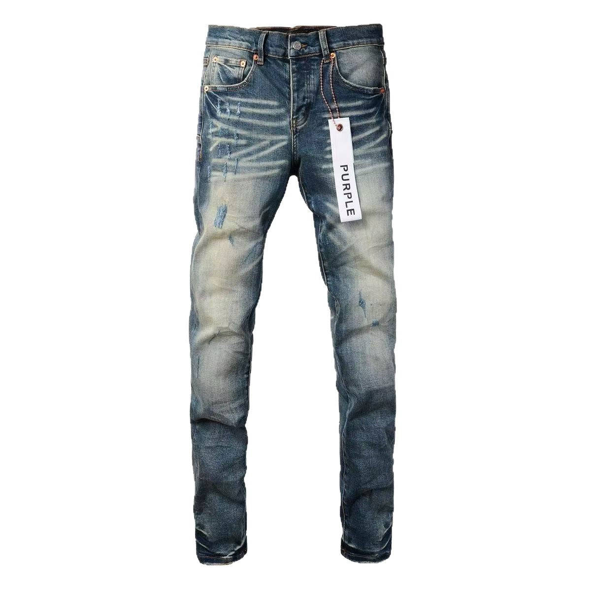 Quality PU Denim Pants