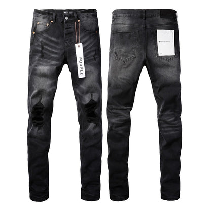 Quality PU Denim Pants
