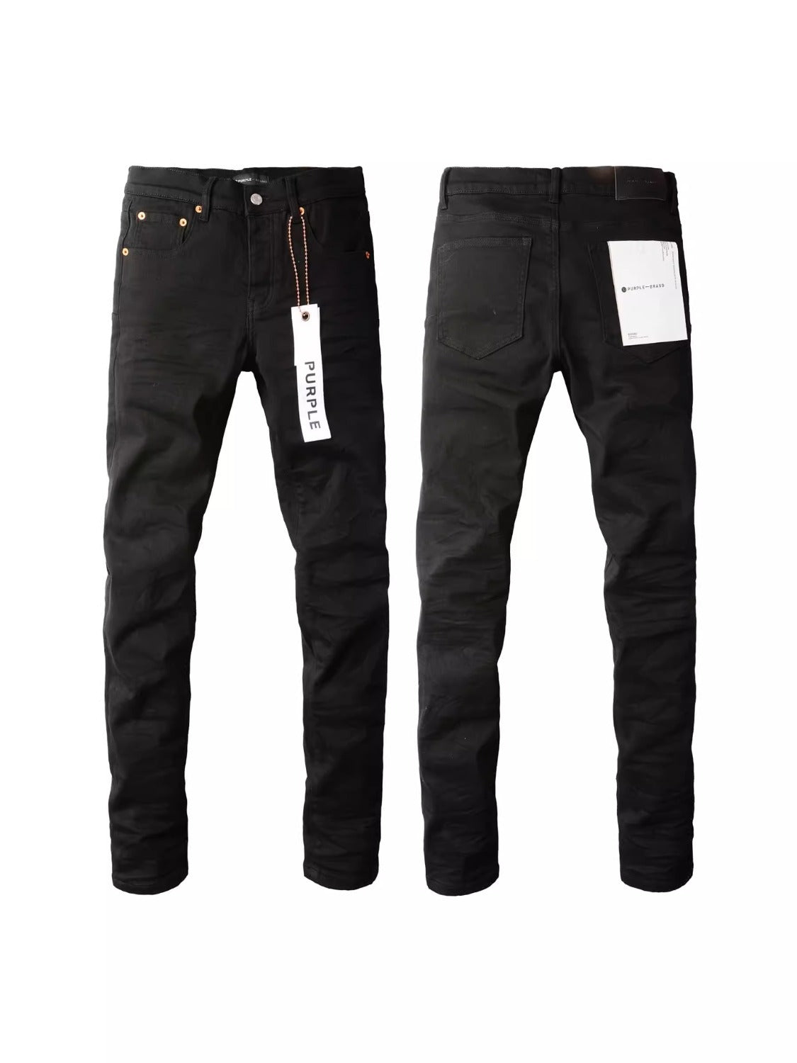 Quality PU Denim Pants
