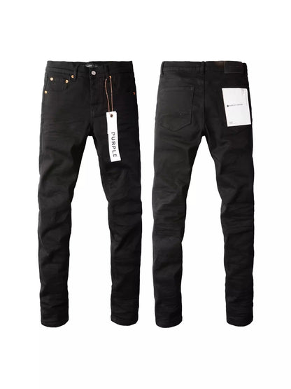 Quality PU Denim Pants