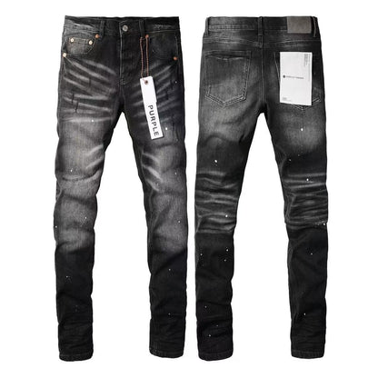 Quality PU Denim Pants