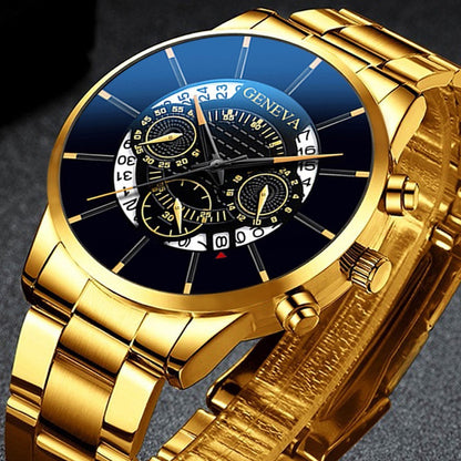 Quartz calendar watch