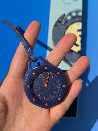 Quartz Pocket Watch with Large Hollow Dial