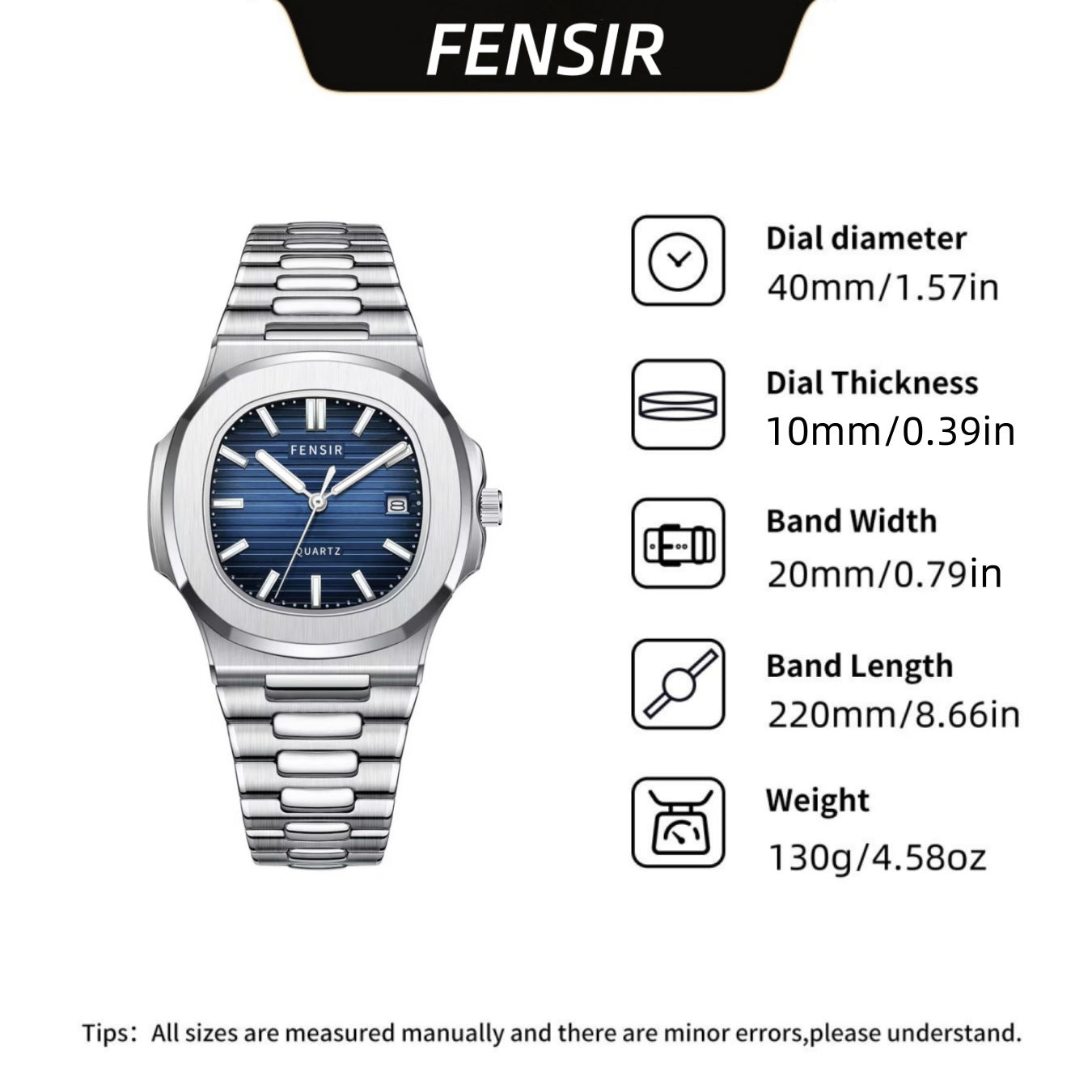 quartz wrist watch