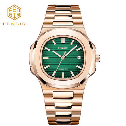 quartz wrist watch