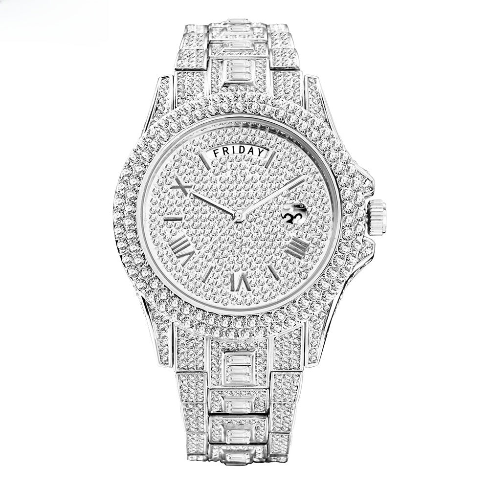 quartz wrist watch