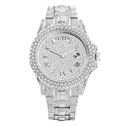 quartz wrist watch