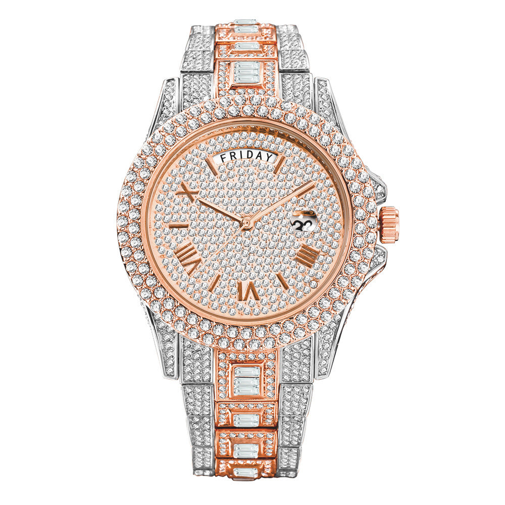 quartz wrist watch