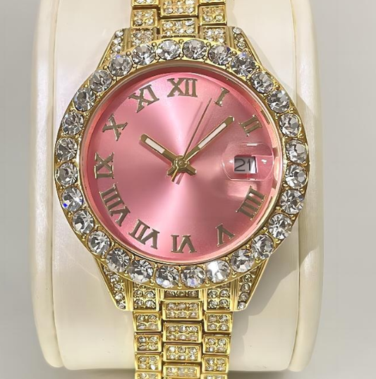 quartz wrist watch