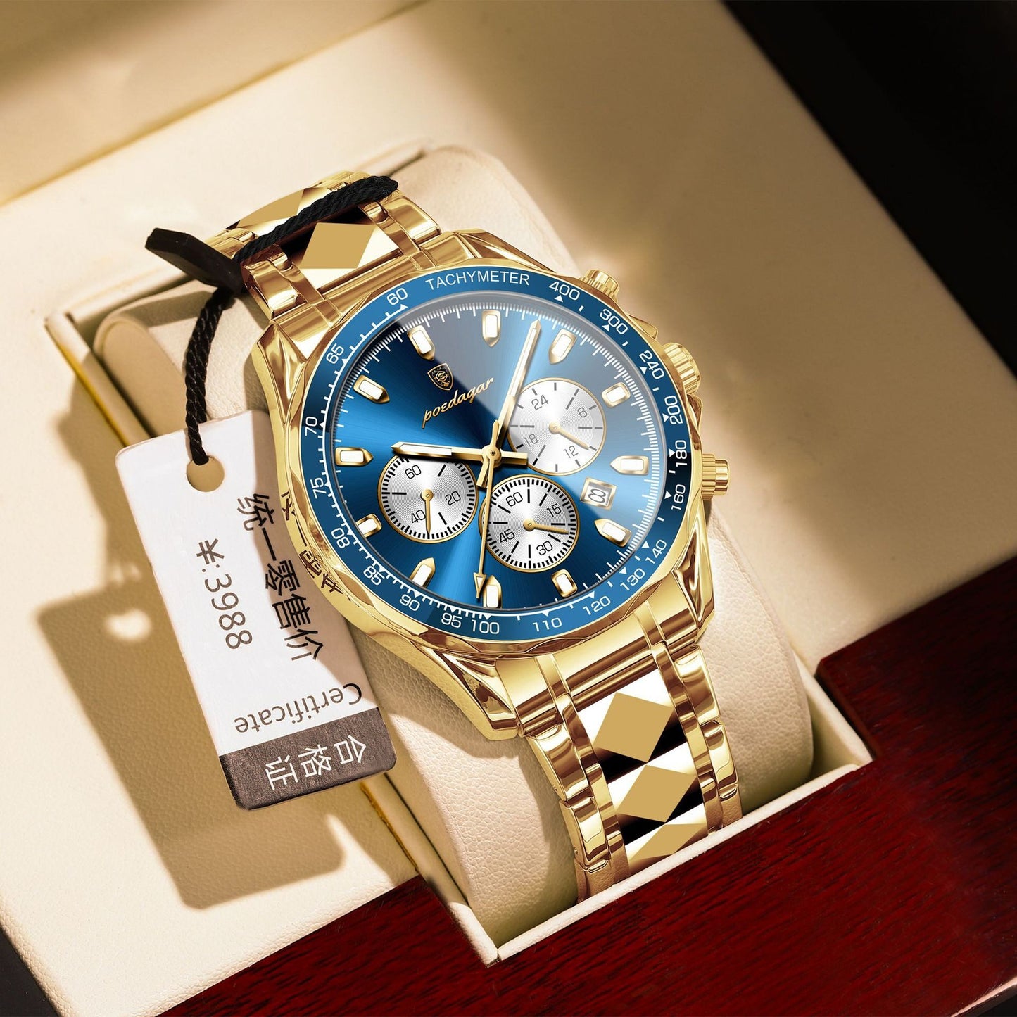 quartz wrist watch