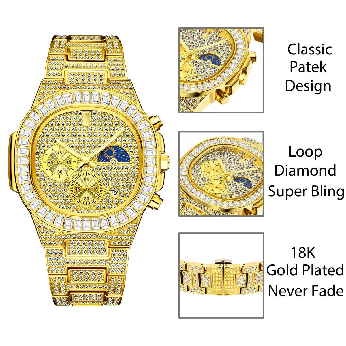 quartz wristwatch