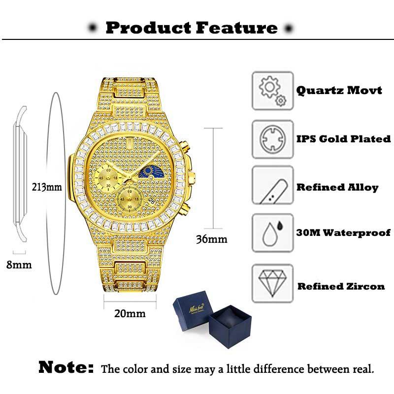 quartz wristwatch