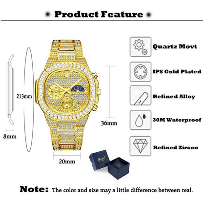 quartz wristwatch