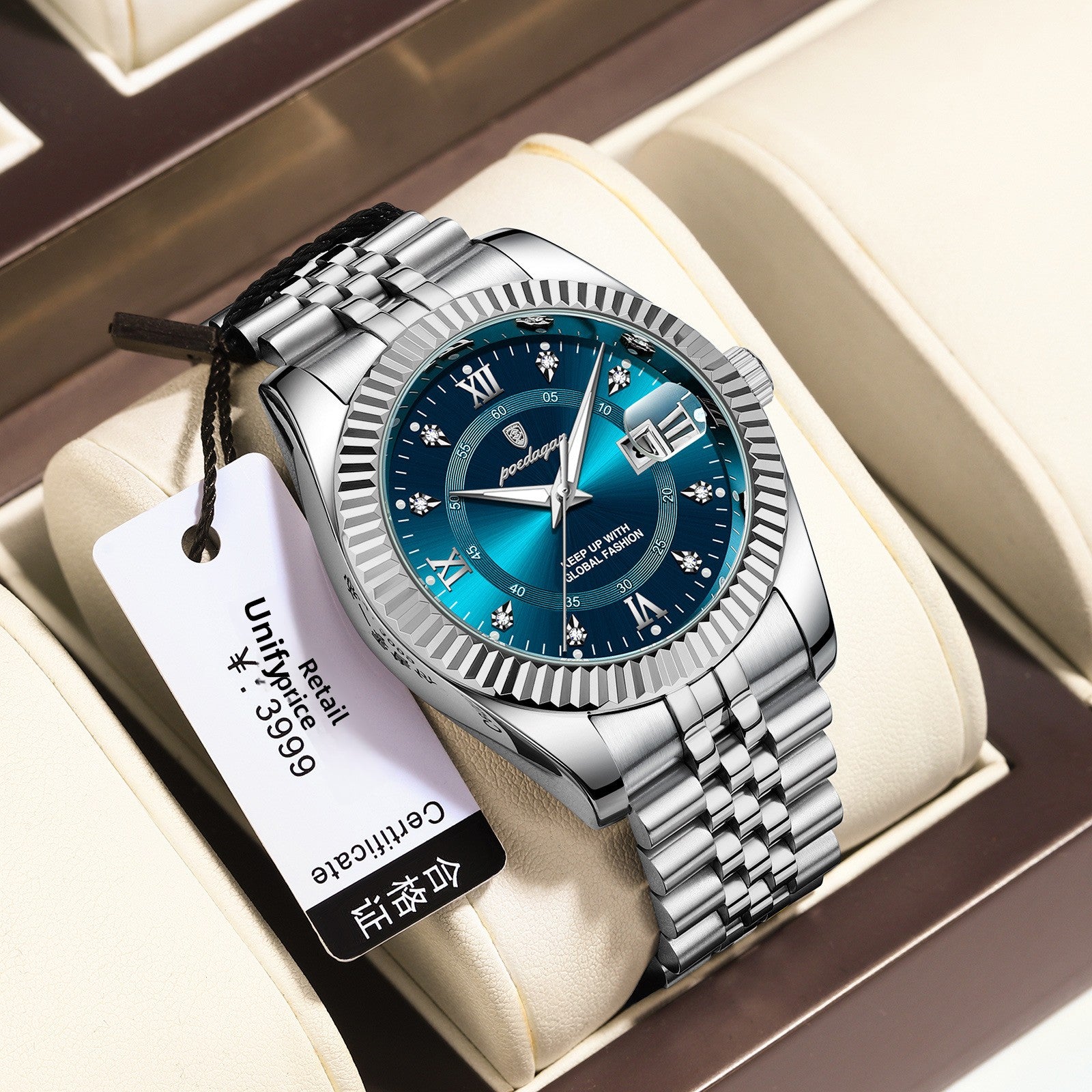 quartz wristwatch
