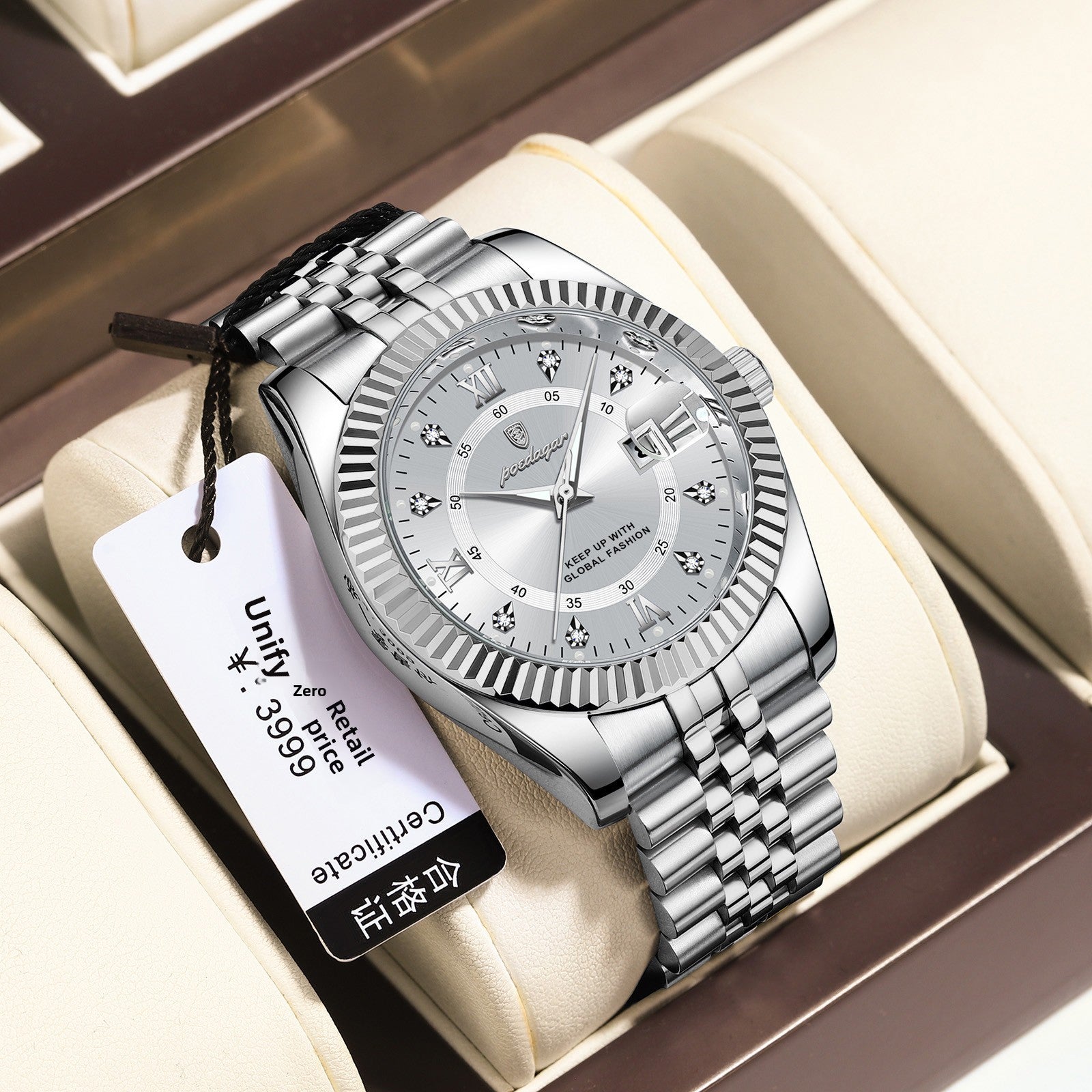 quartz wristwatch
