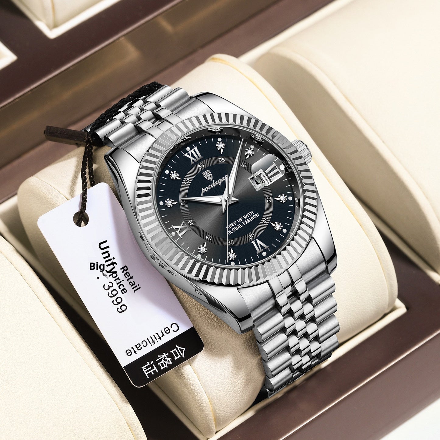 quartz wristwatch