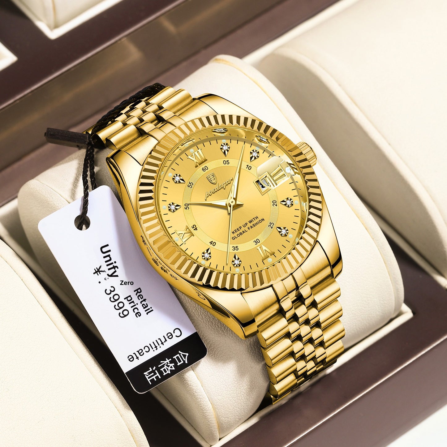 quartz wristwatch