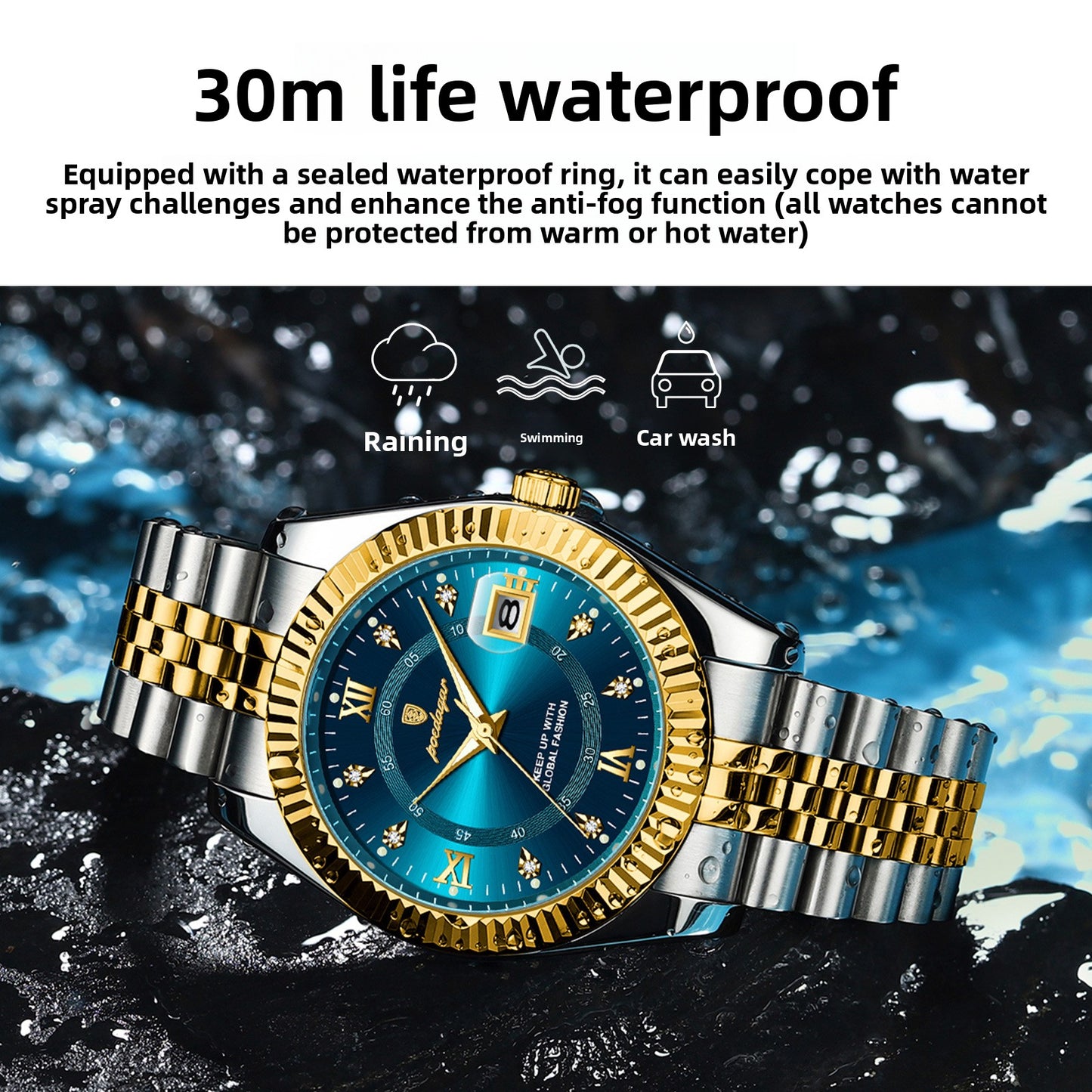 quartz wristwatch