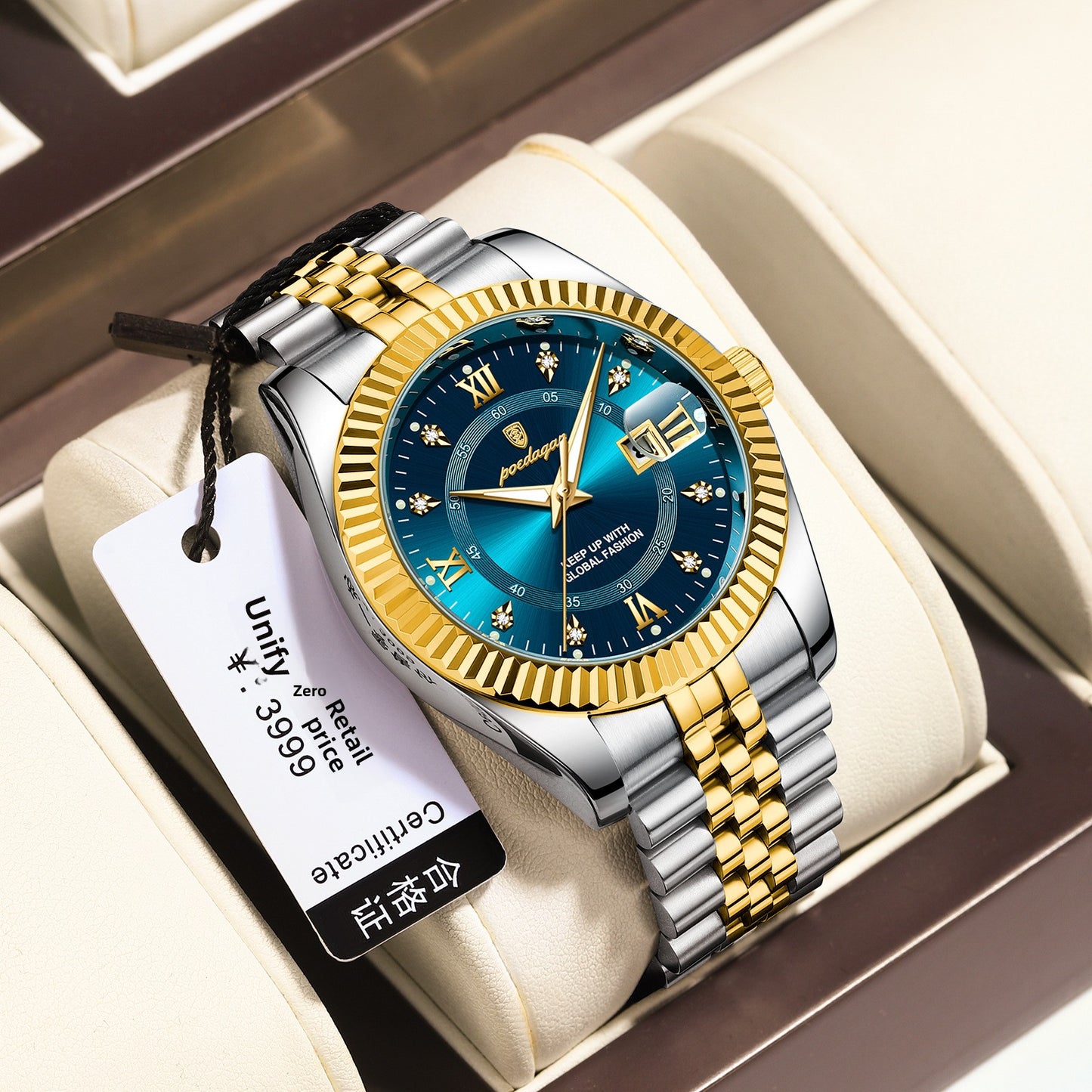 quartz wristwatch