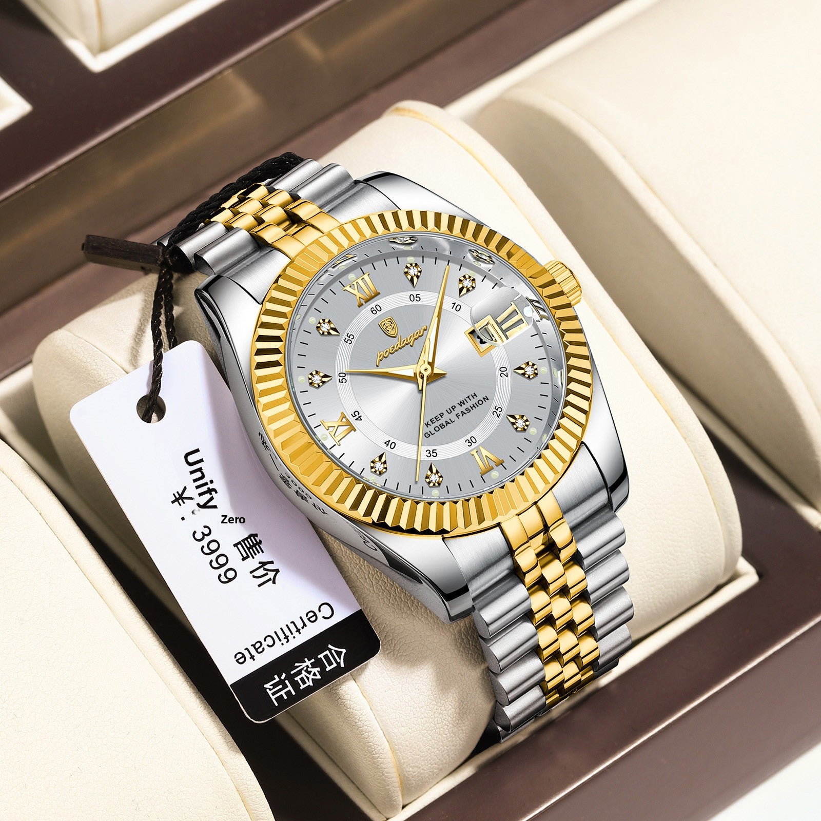 quartz wristwatch