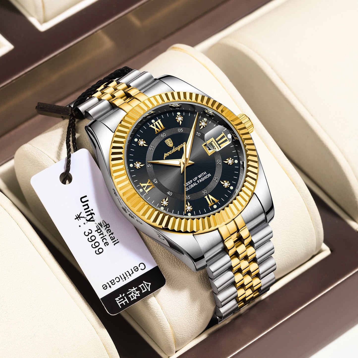 quartz wristwatch