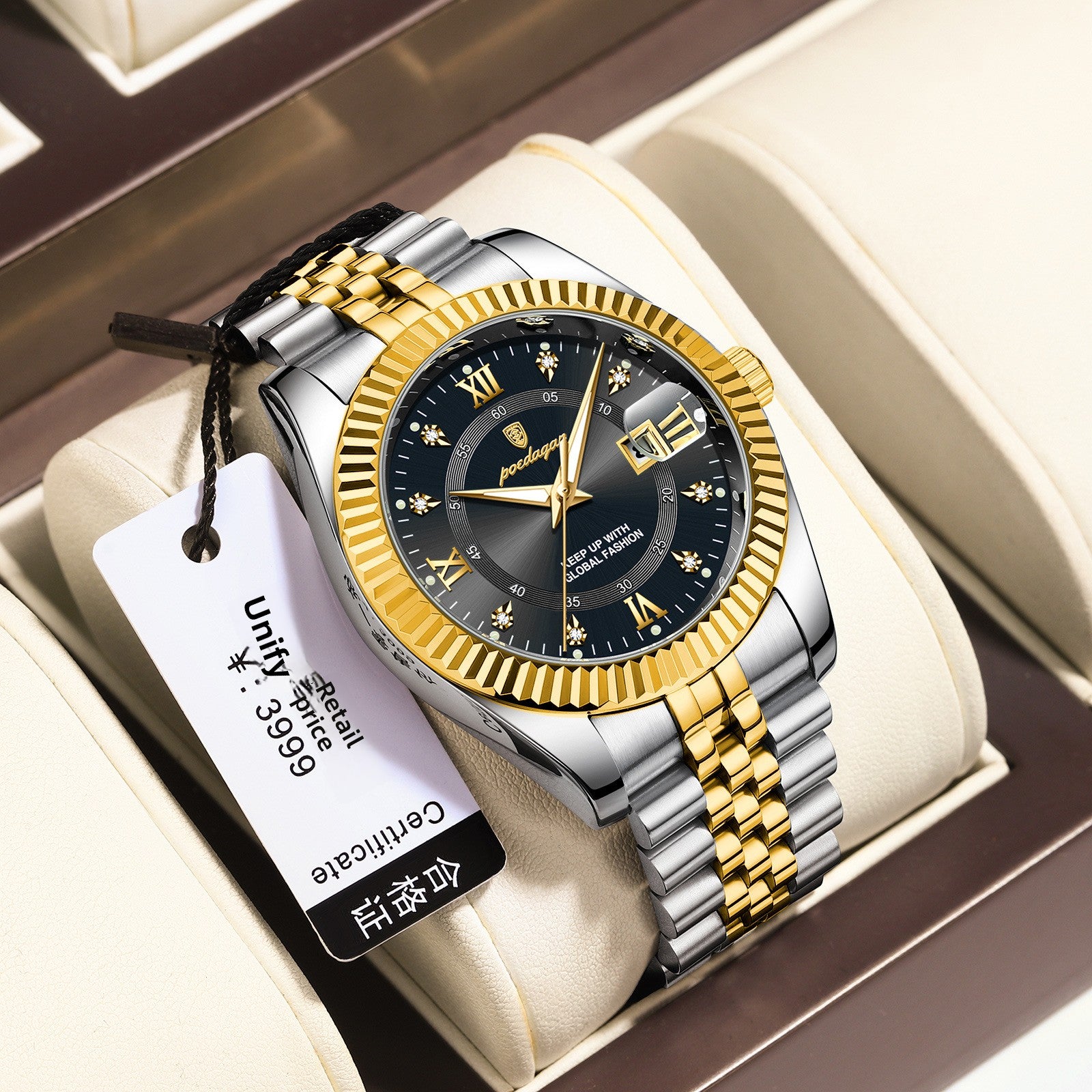 quartz wristwatch