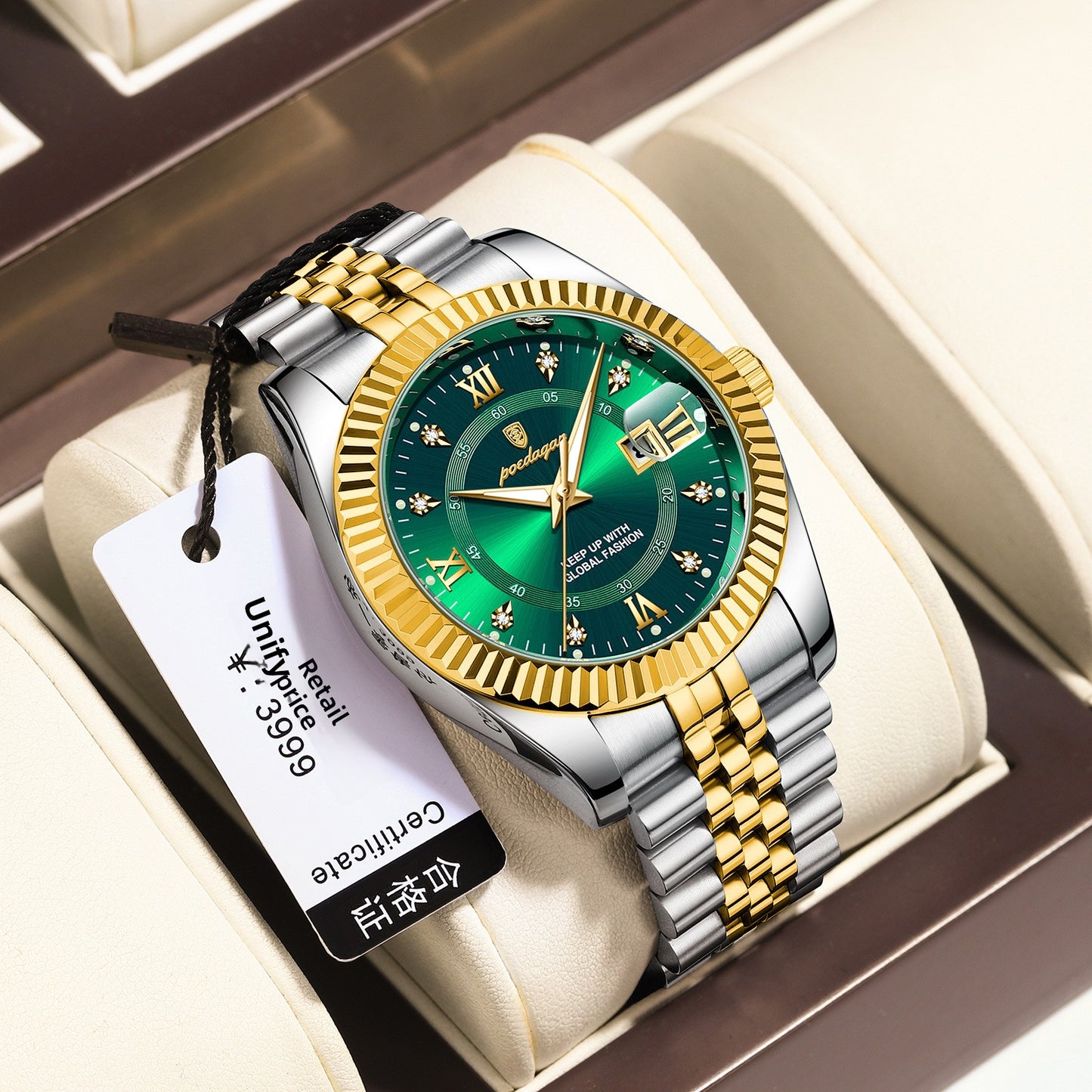 quartz wristwatch