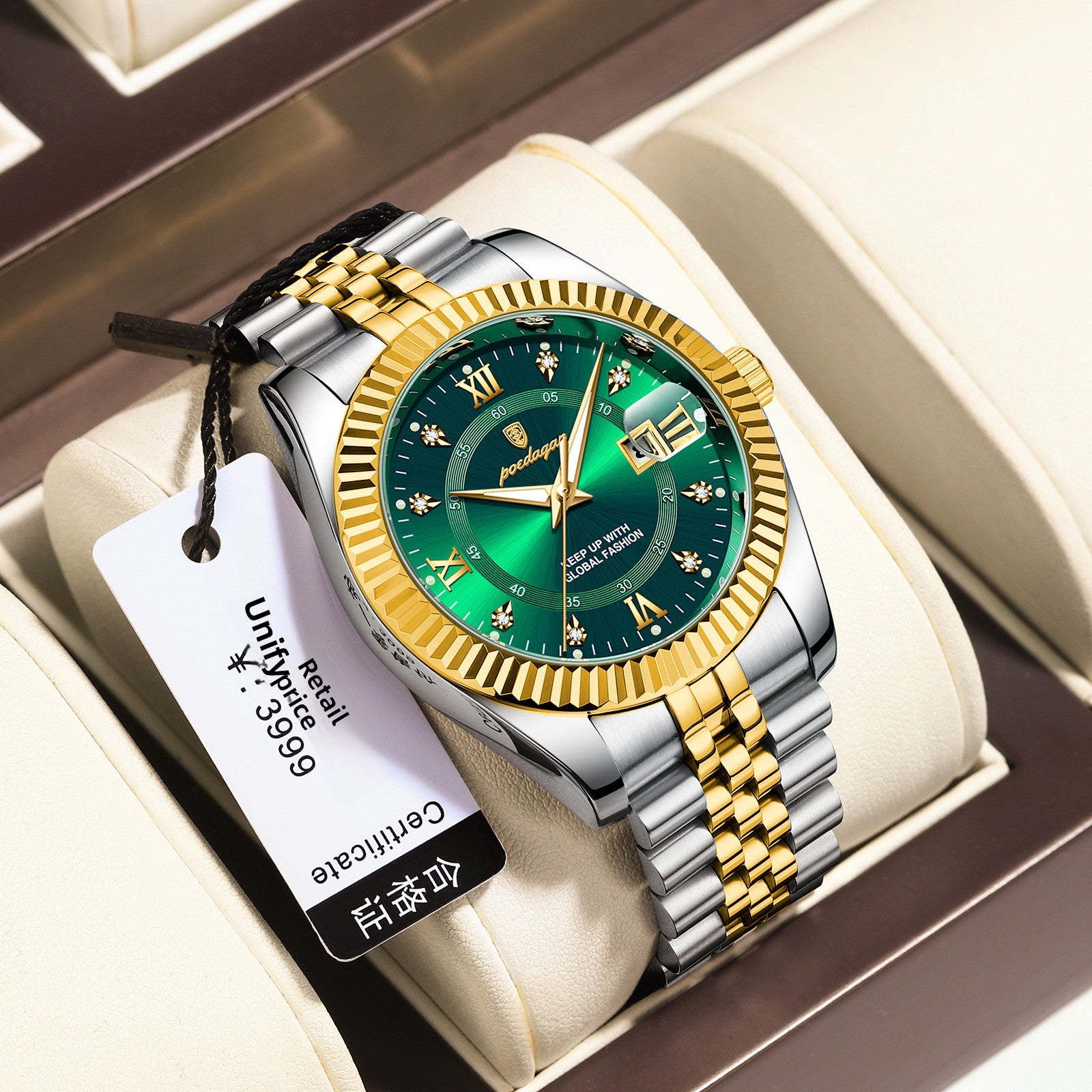 quartz wristwatch