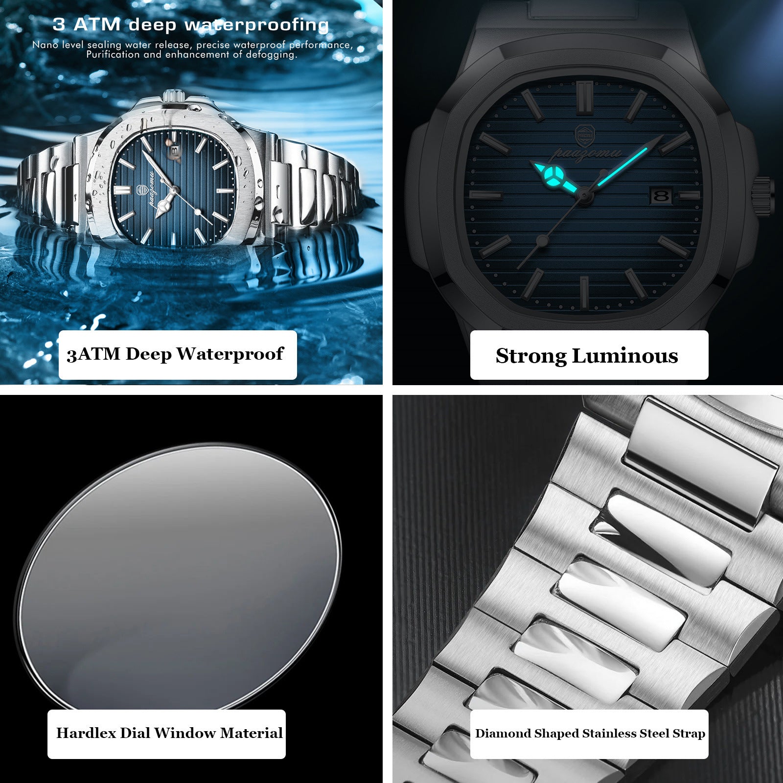 quartz wristwatch
