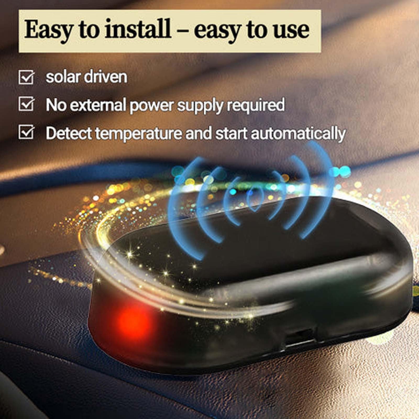 Quick and portable glass de-icing and snow melting device