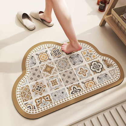 Quick-Dry Diatom Mud Bathroom Mat Anti-Slip