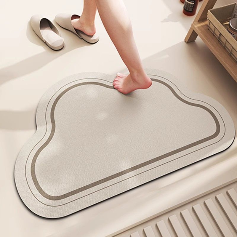 Quick-Dry Diatom Mud Bathroom Mat Anti-Slip