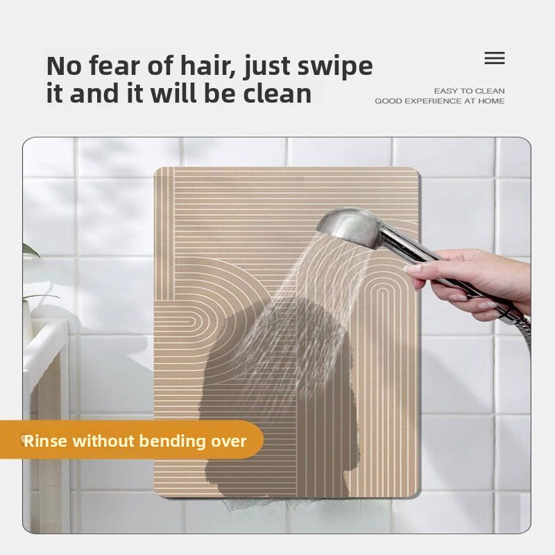 Quick-Dry Diatom Mud Bathroom Mat Anti-Slip