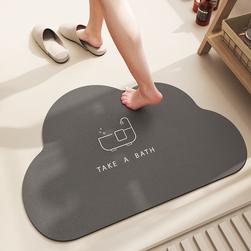 Quick-Dry Diatom Mud Bathroom Mat Anti-Slip