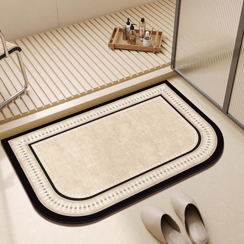 Quick-Dry Diatom Mud Bathroom Mat Anti-Slip