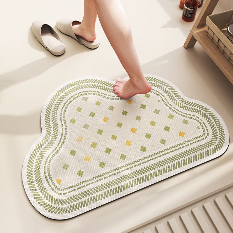 Quick-Dry Diatom Mud Bathroom Mat Anti-Slip